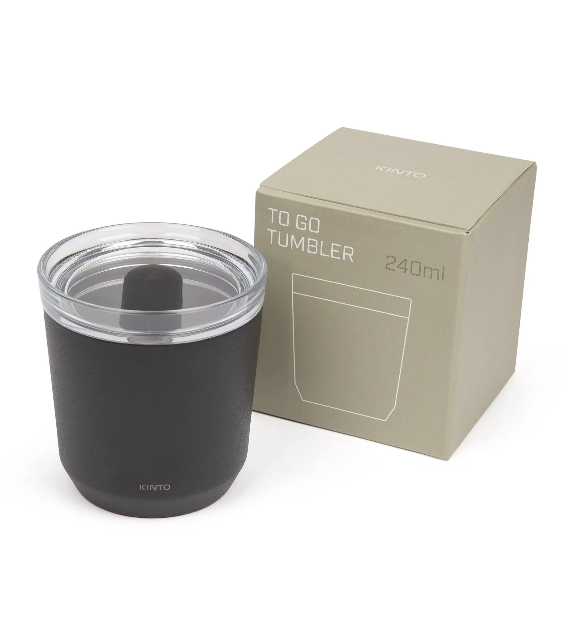 Kinto To Go 240ml Tumbler: Black