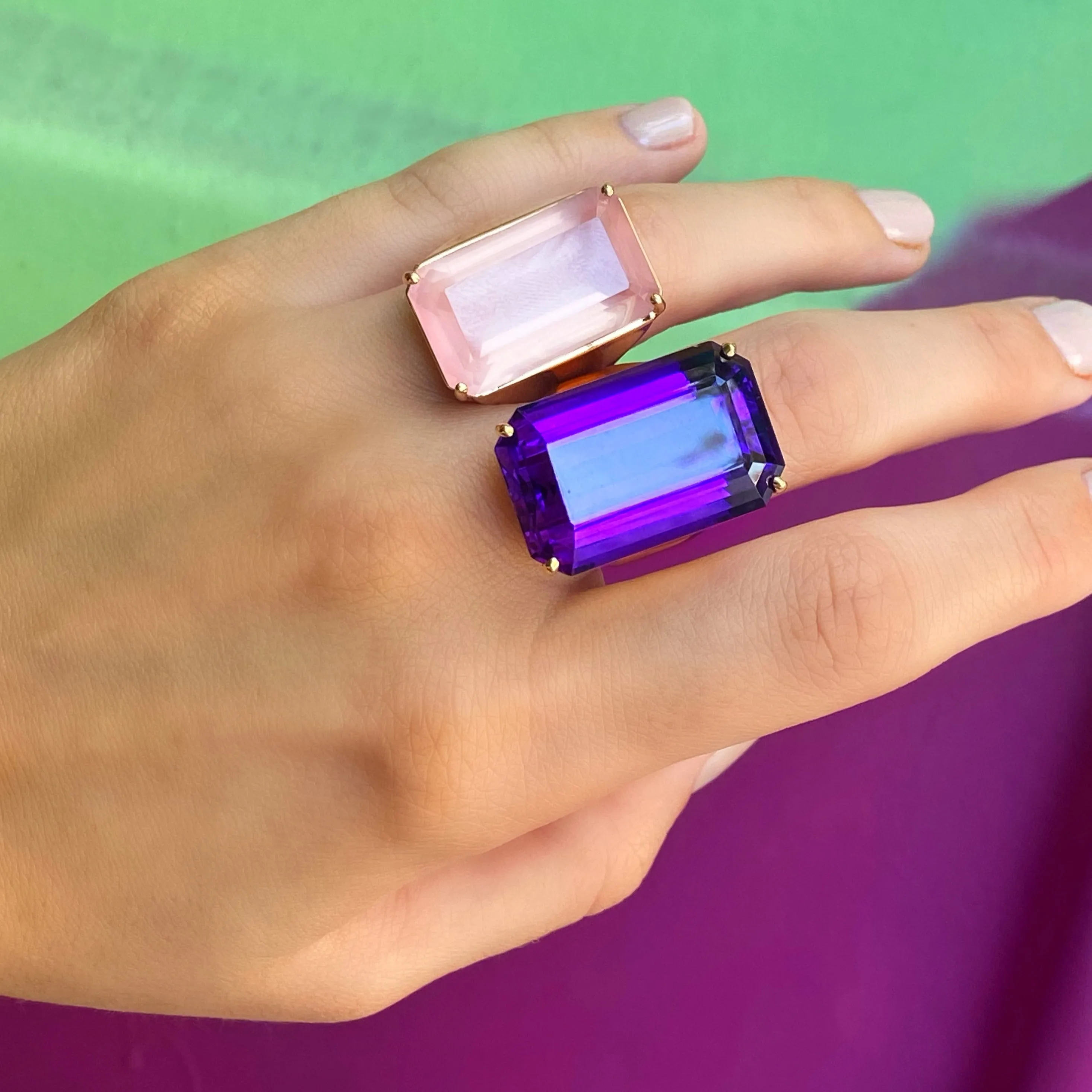 Koko ~ Amethyst Ring