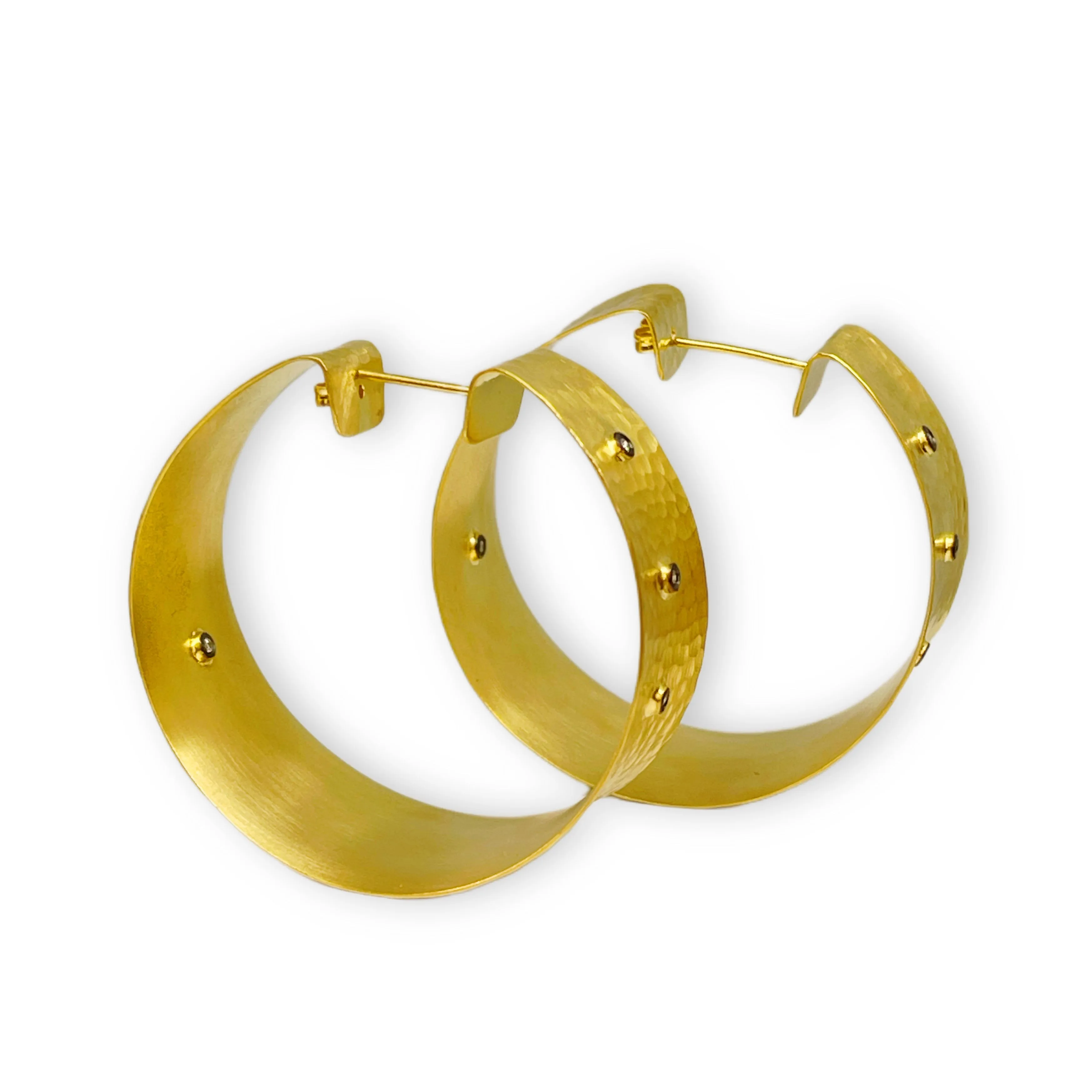 Kurtulan Hammered Hoops