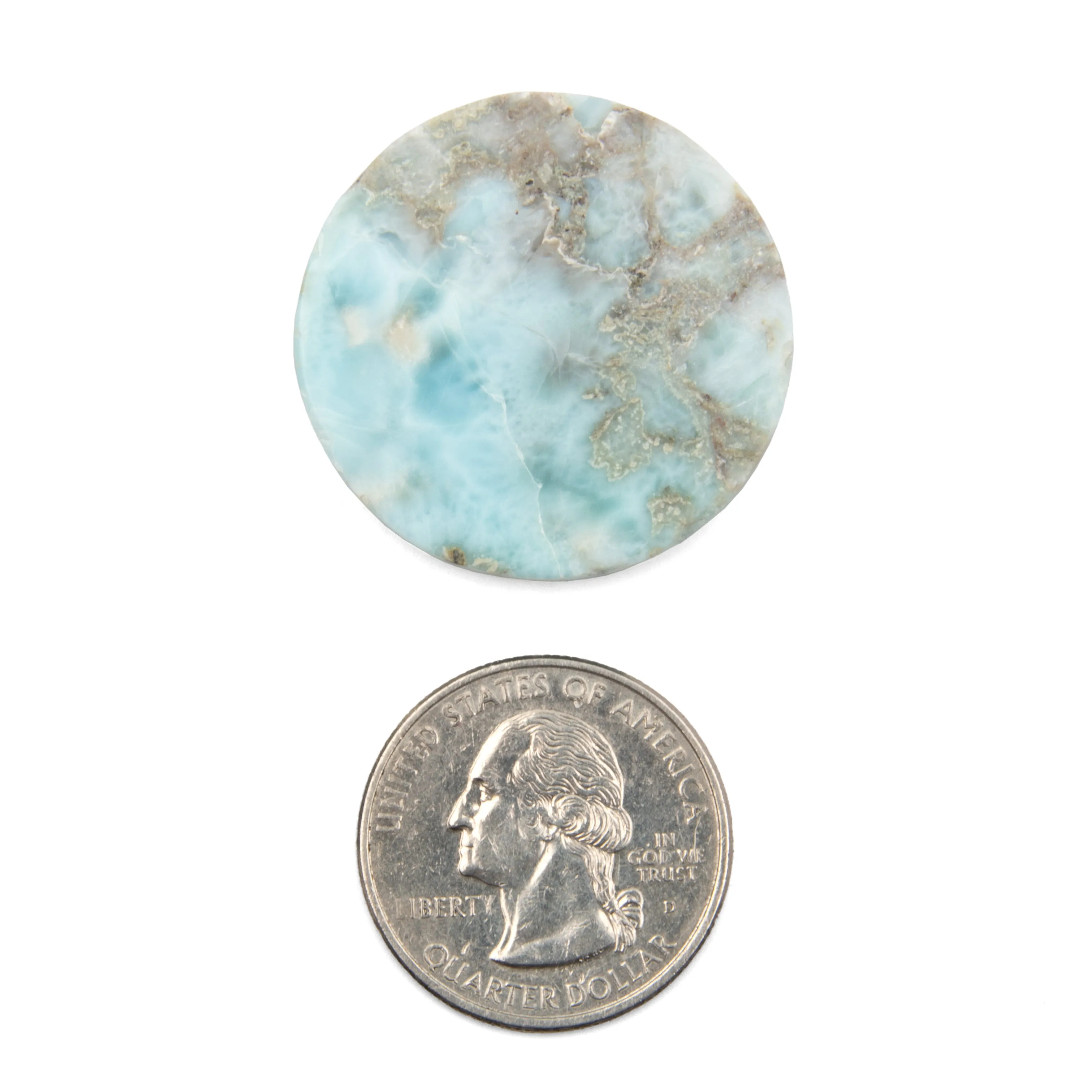 Larimar Cabochon