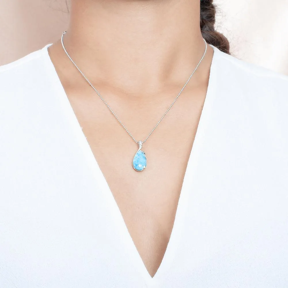 Larimar Noa Pendant