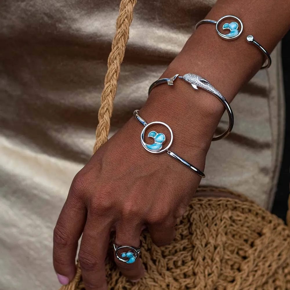 Larimar Nui Wave Bracelet