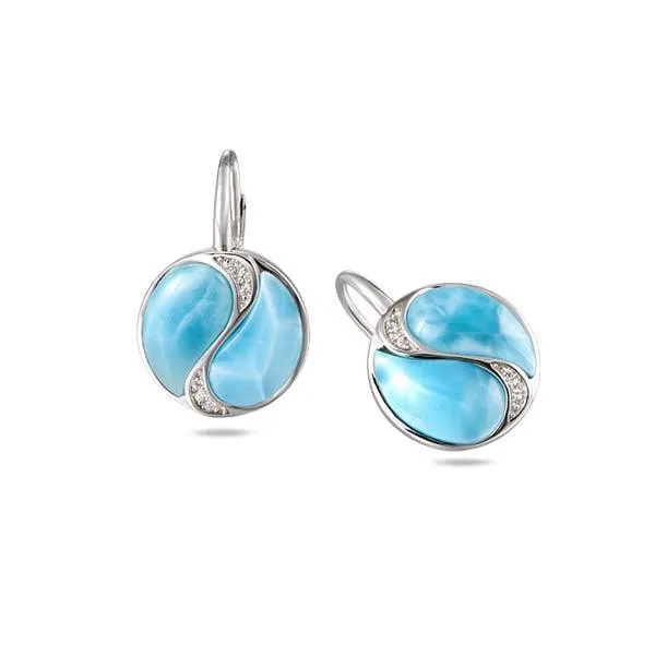 Larimar Universe Earrings