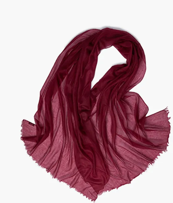 Lauren Cashmere Wrap Wine