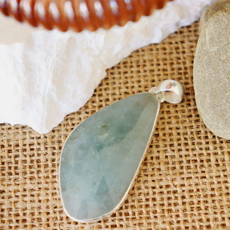 Linny Chalcedony Boho Long Pendant