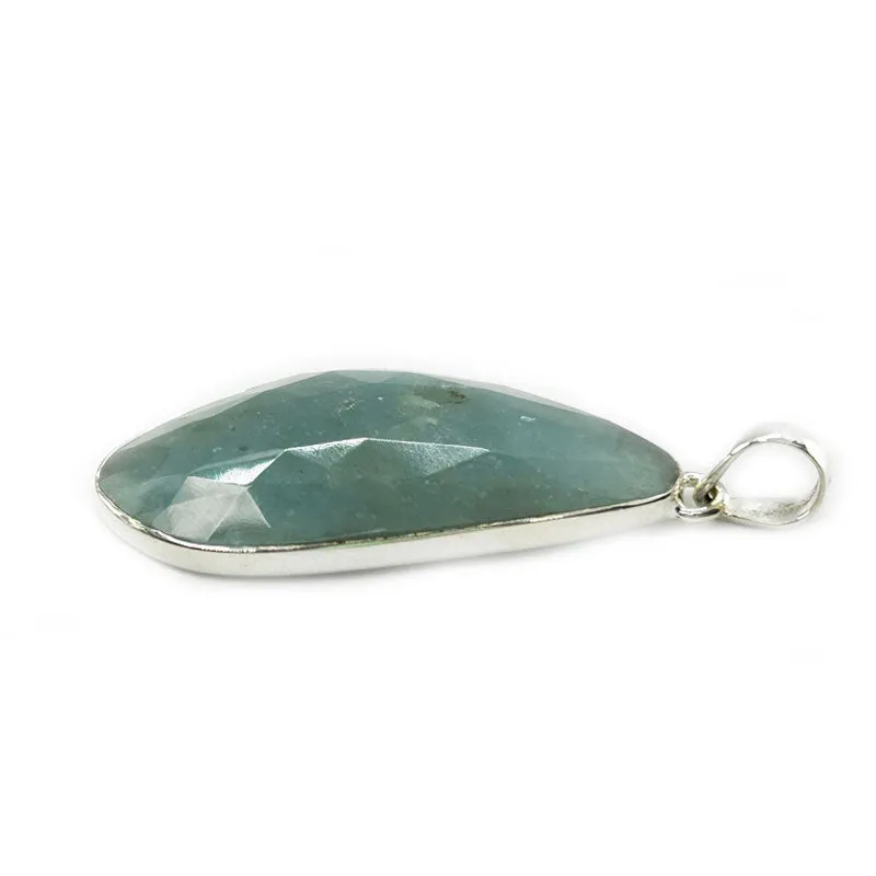 Linny Chalcedony Boho Long Pendant