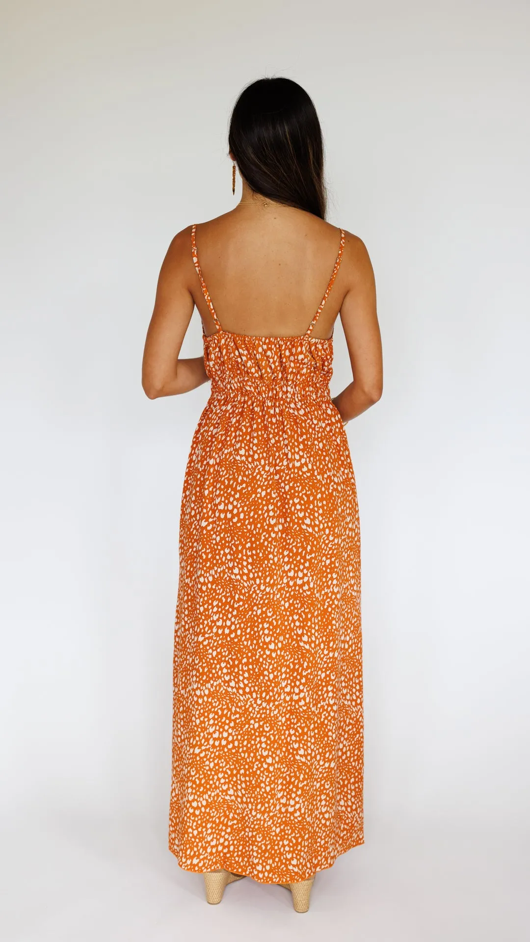 Manihi Dress / Speckled Papaya