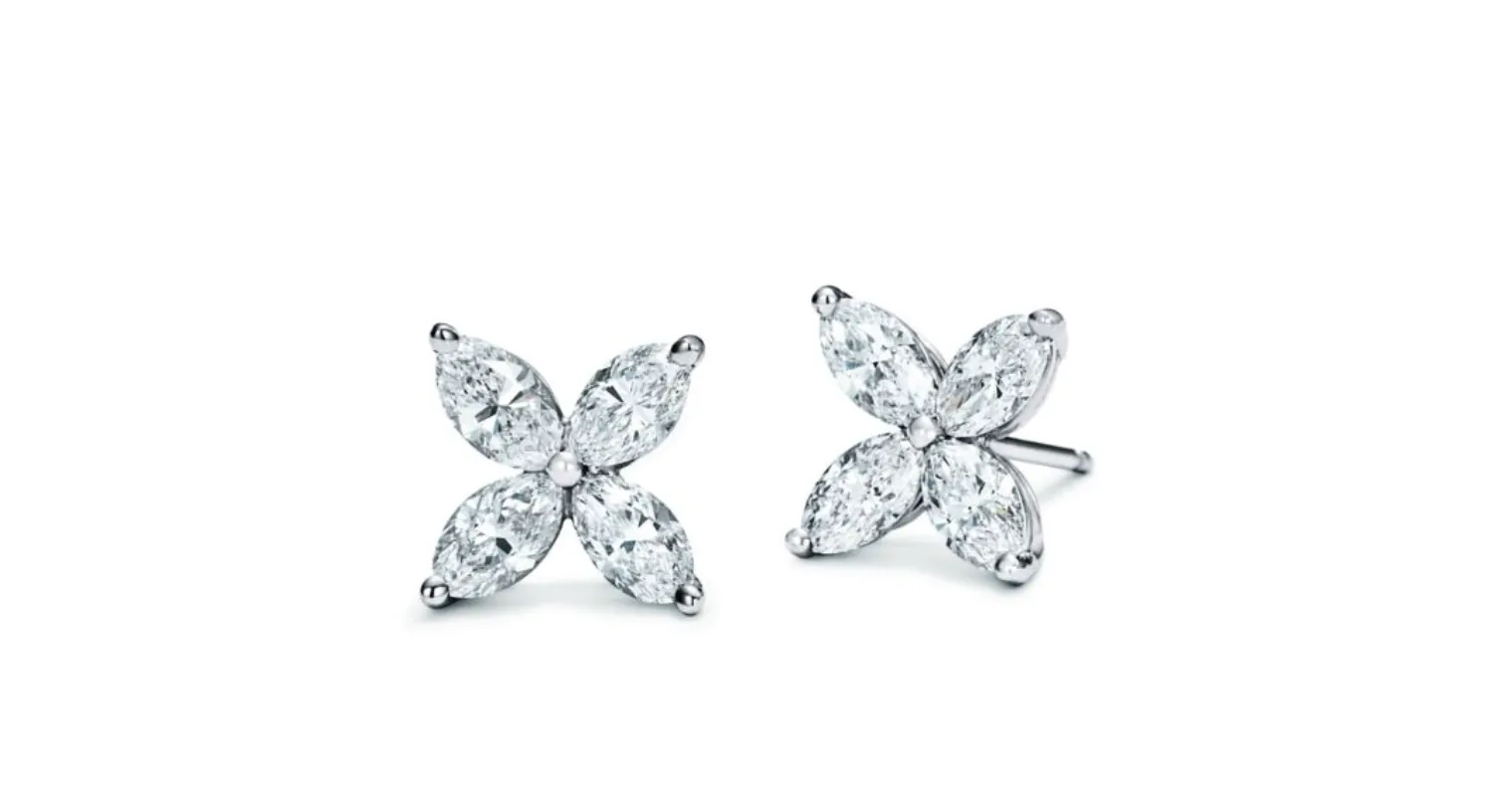 Marquise Stud Earrings - SE023