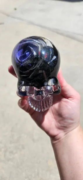 Midnight Rose Skull