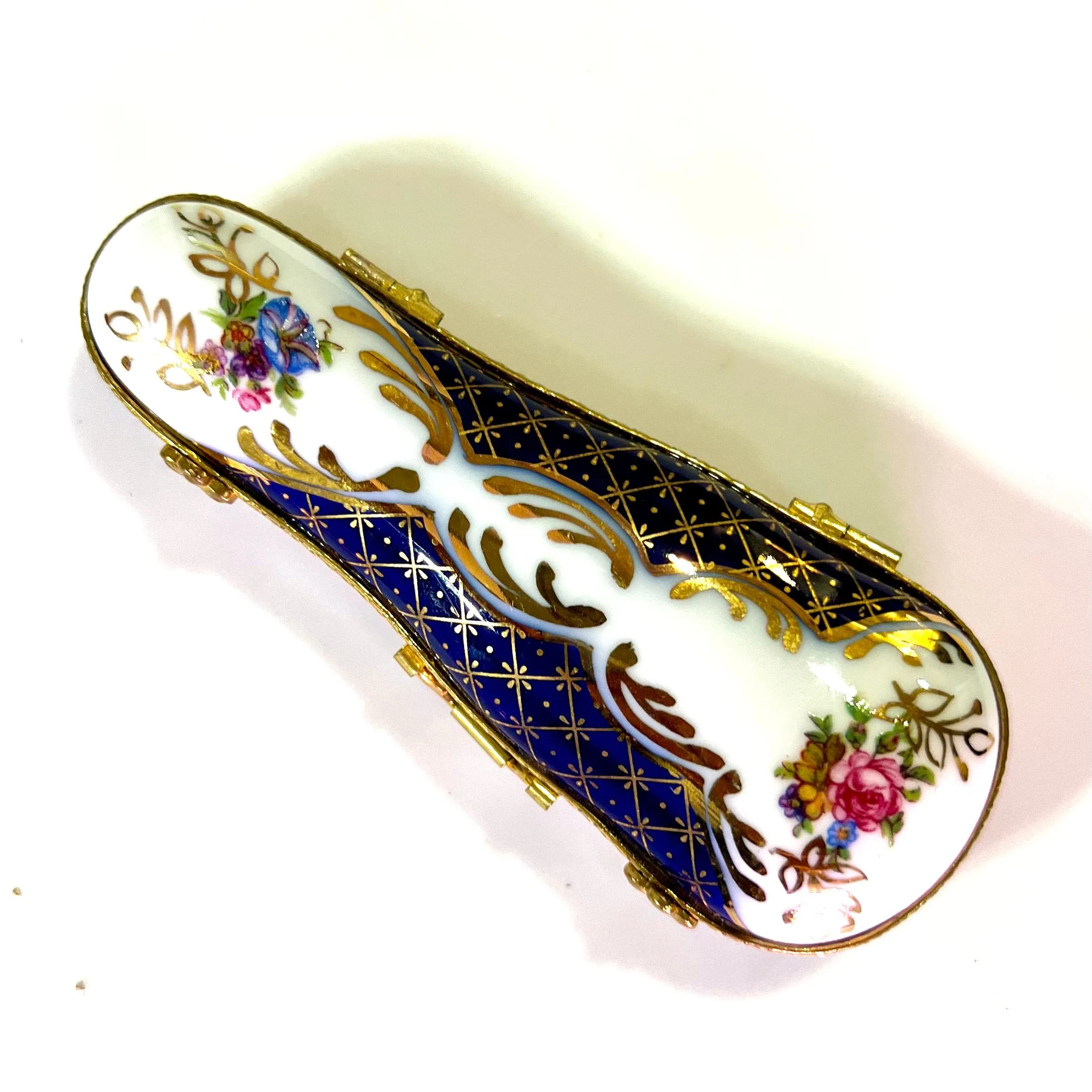 Miniature Porcelain Violin Case