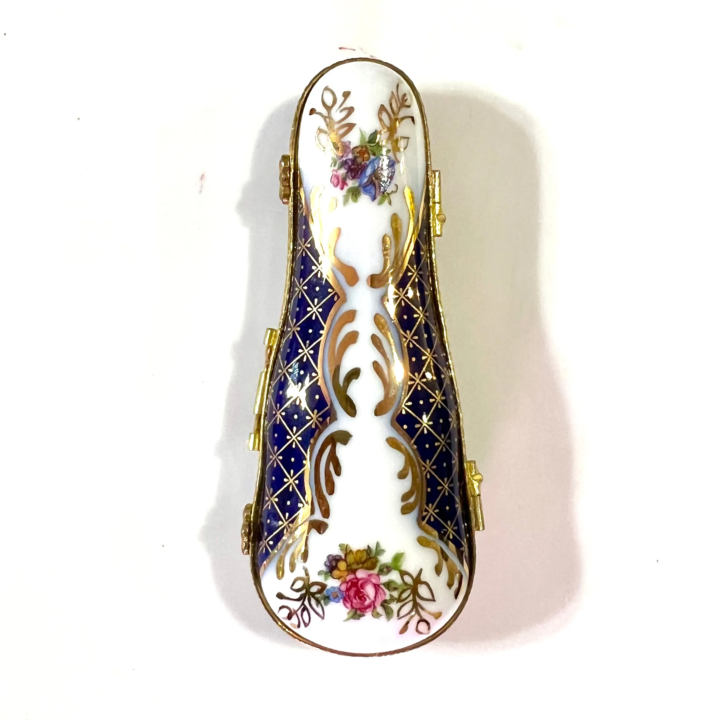 Miniature Porcelain Violin Case