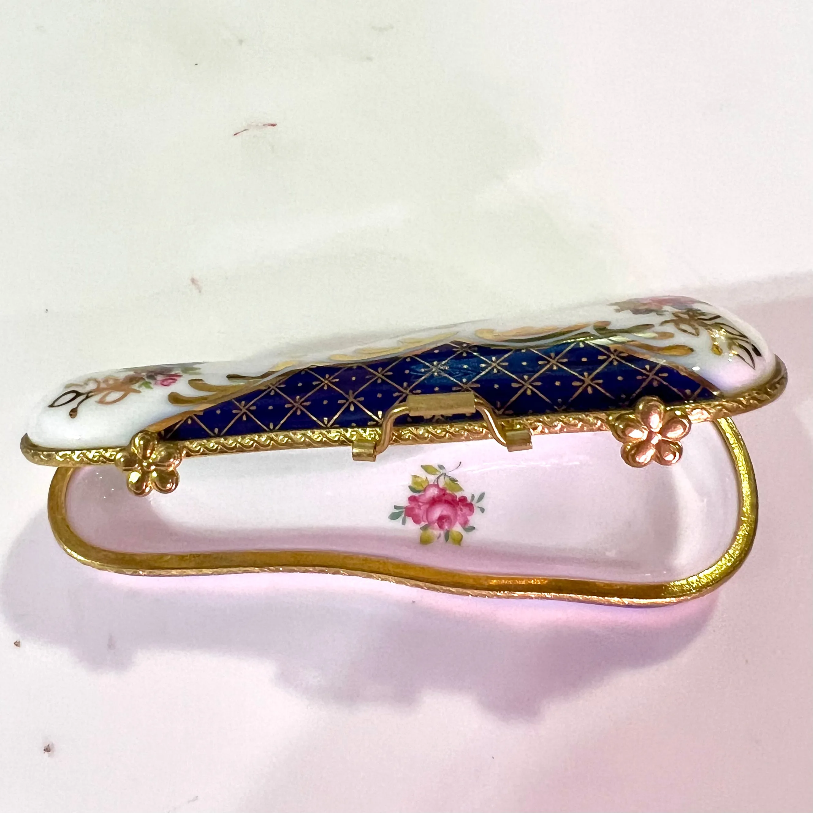 Miniature Porcelain Violin Case