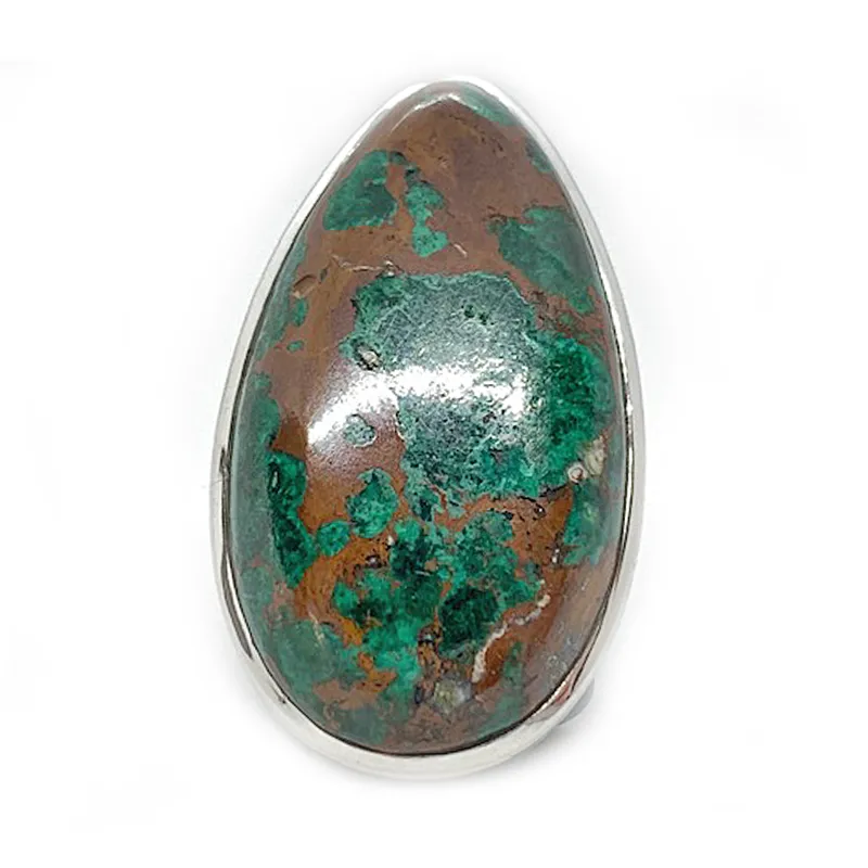 Montie Chrysocolla Statement Ring - F