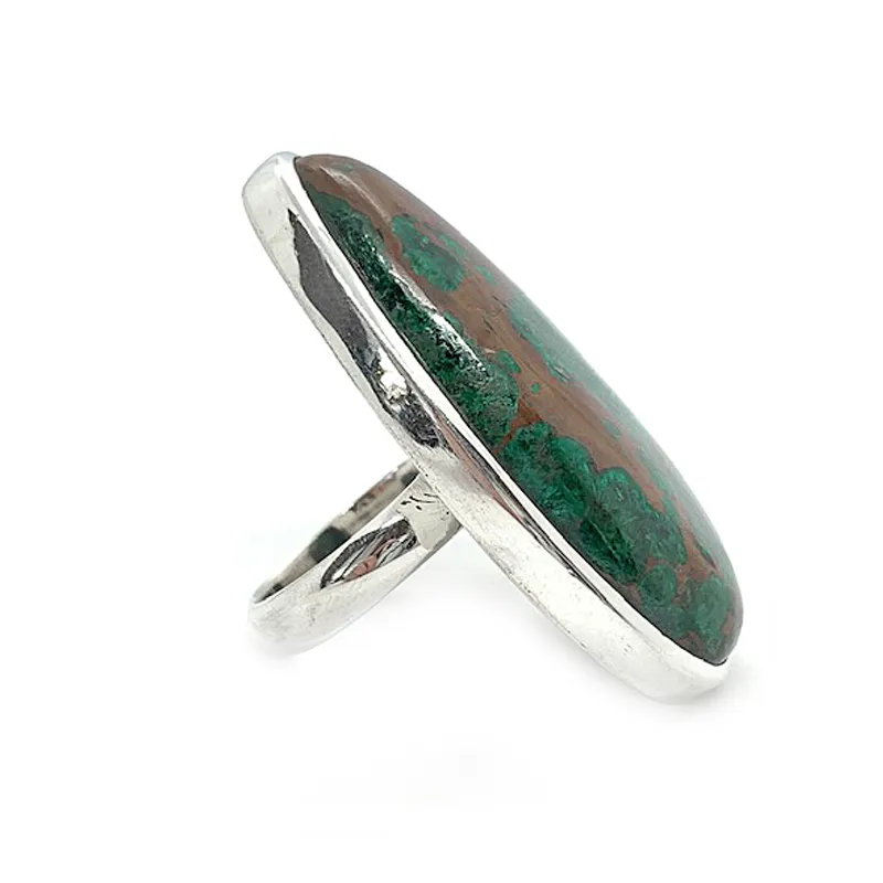 Montie Chrysocolla Statement Ring - F