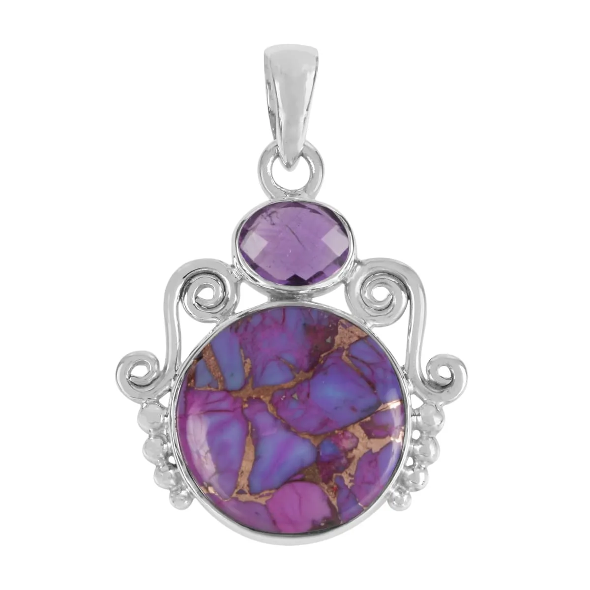 Multi gemstone Pendant 925 Sterling Silver Pendant Turquoise Pendant Handmade Pendant 25X40mm Pendant For Women's