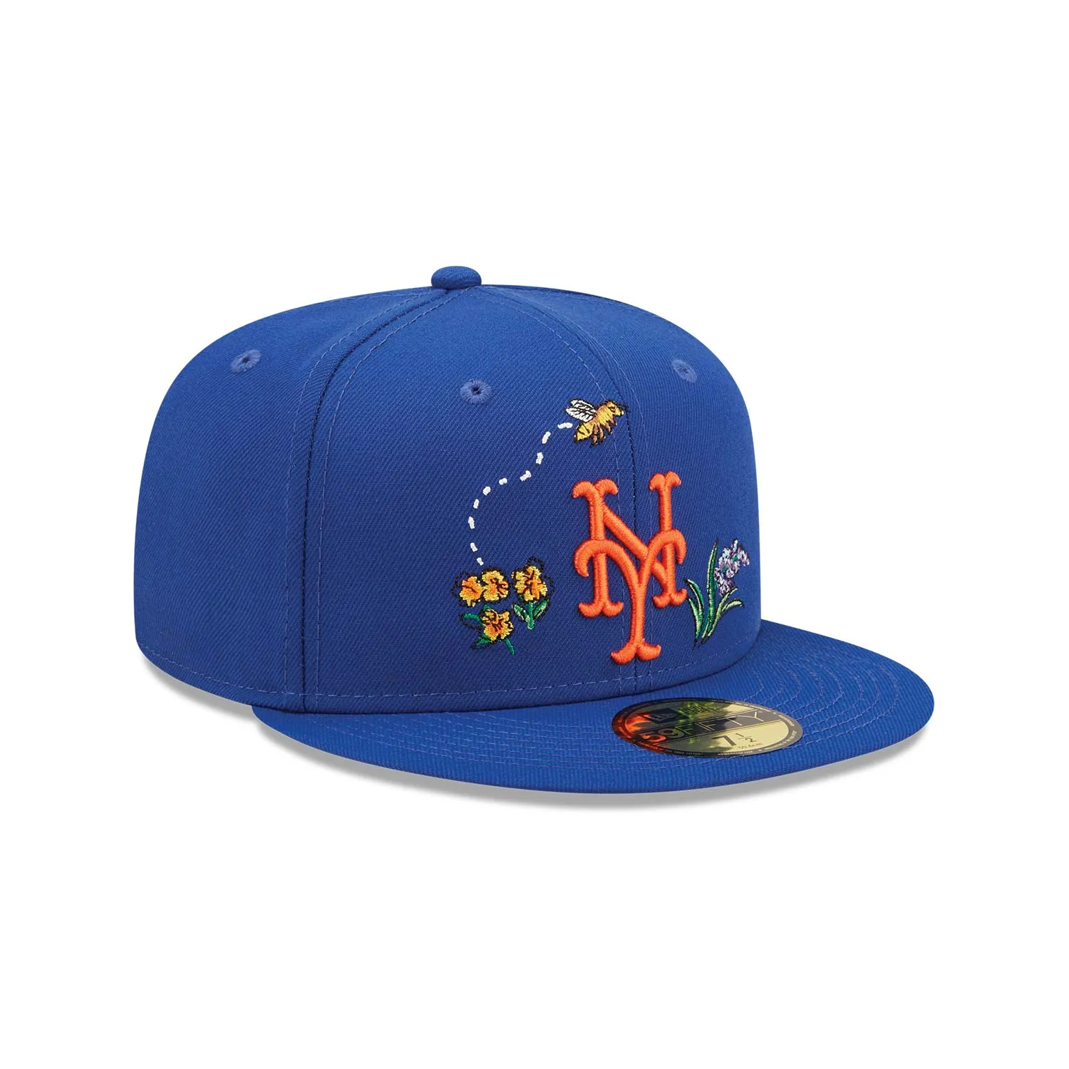 NEW ERA New York Mets Watercolour Floral Blue 59FIFTY Fitted Cap