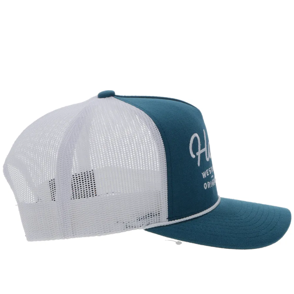 OG HOOEY HAT TEAL/WHITE