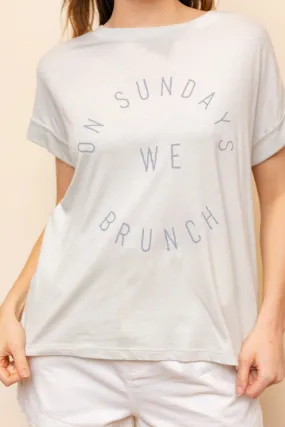 On Sundays We Brunch Graphic Tee