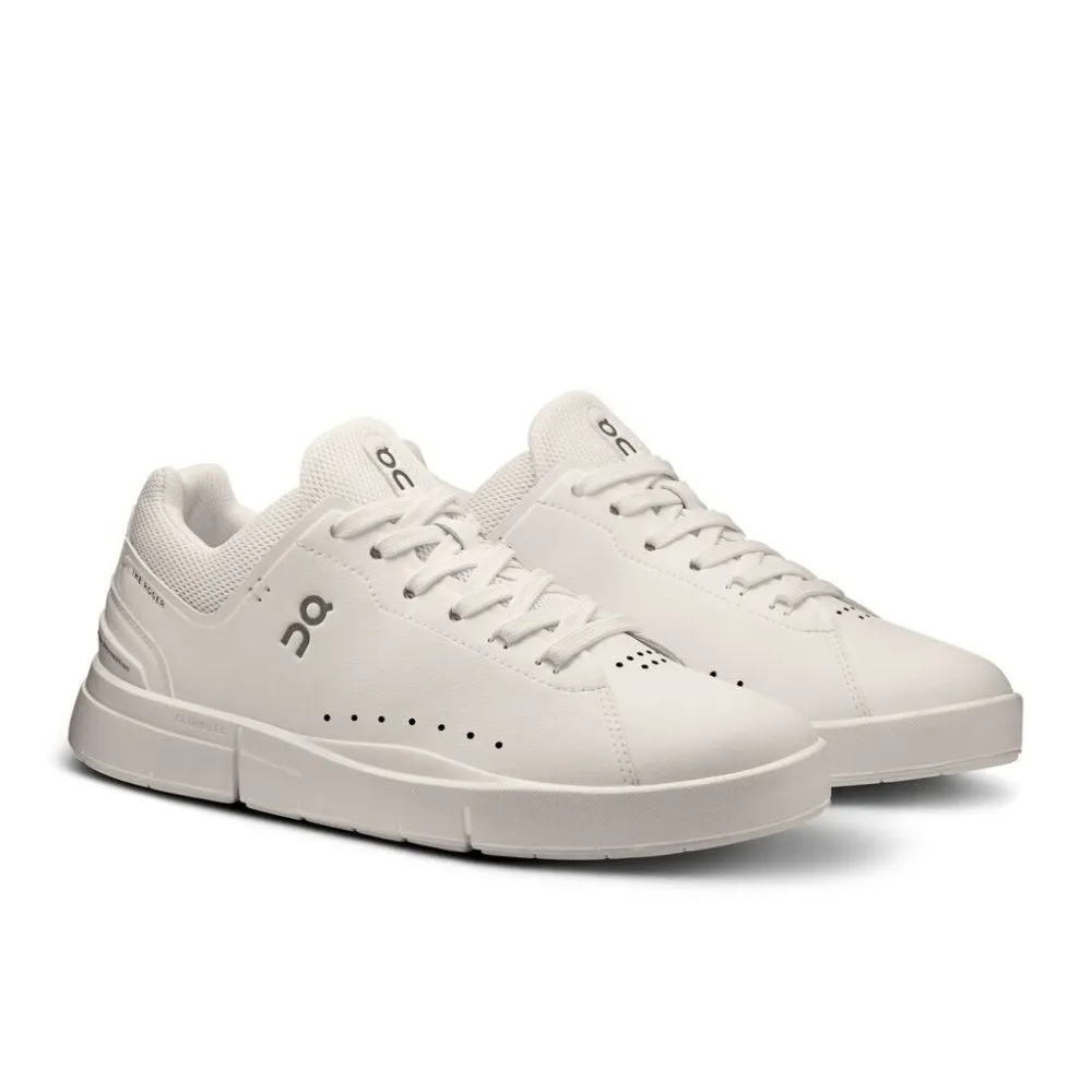 On Women's THE ROGER Advantage 2 Sneaker - White/Undyed