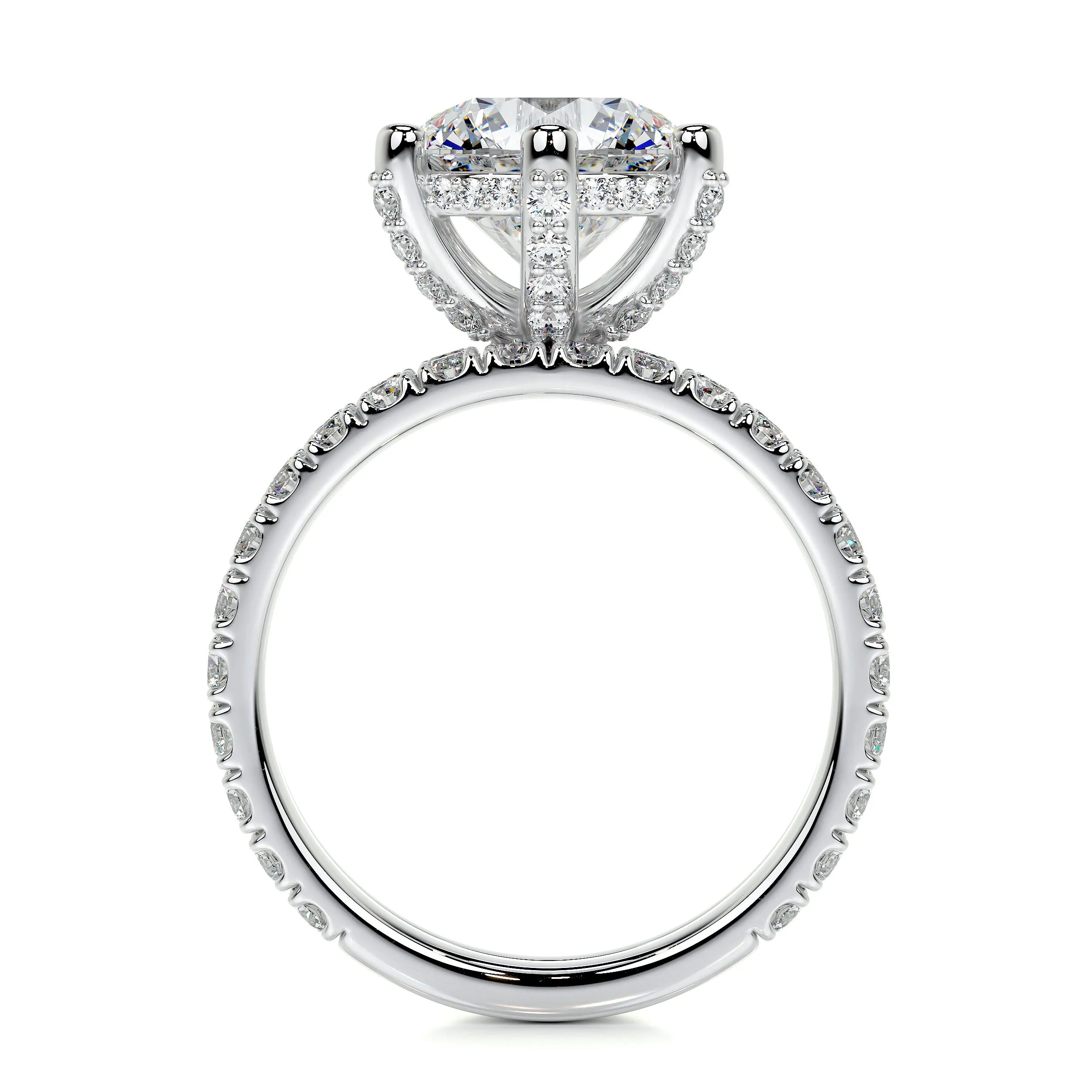 Paris Lab Grown Diamond Bridal Set -18K White Gold