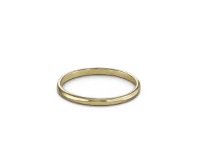 Polished Stacking Ring - Bronze