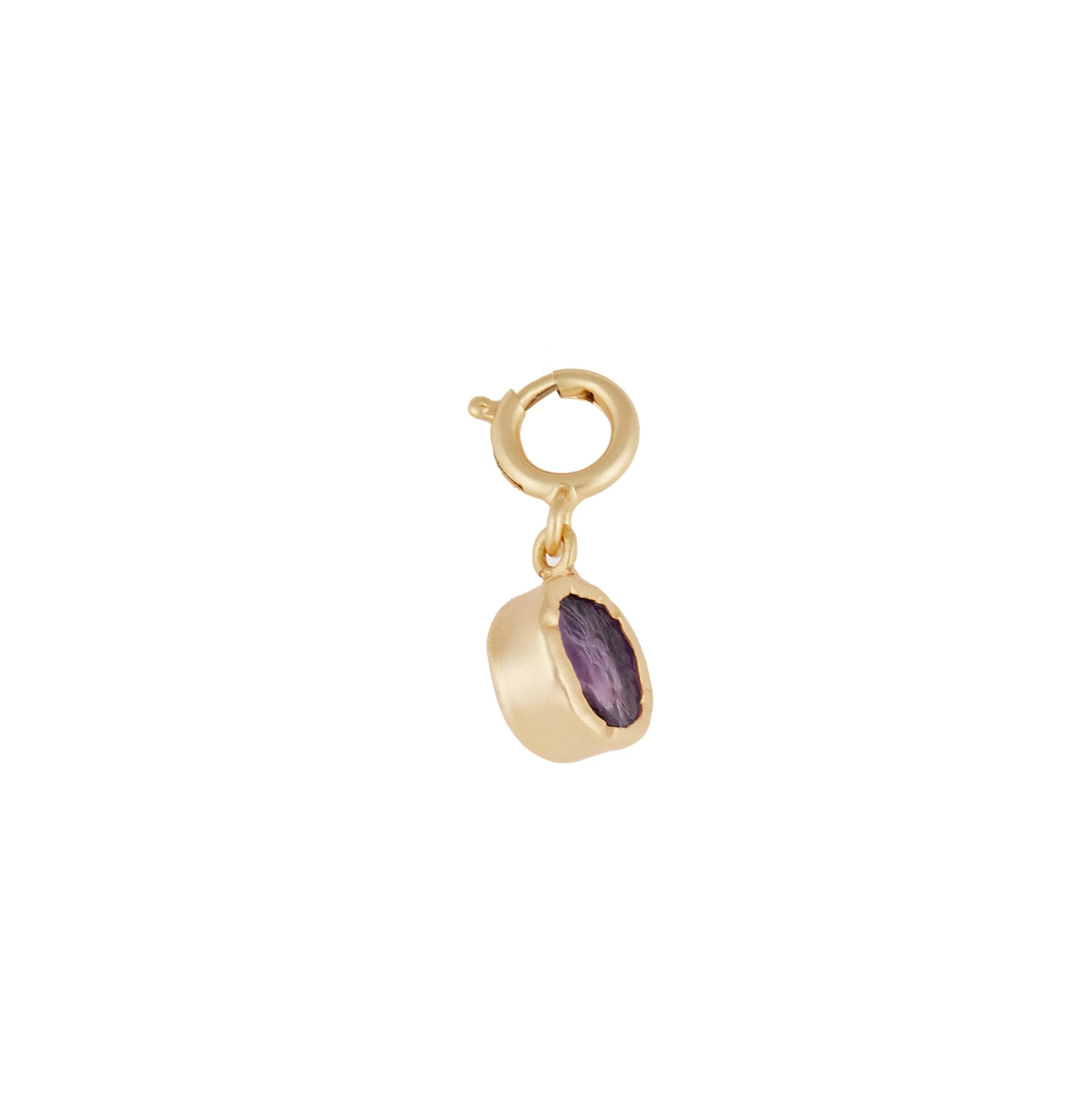 Power of Stone Amethyst Charm