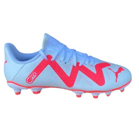 Puma boys' football boot Future Play FG/AG 107388 01 white-orchid