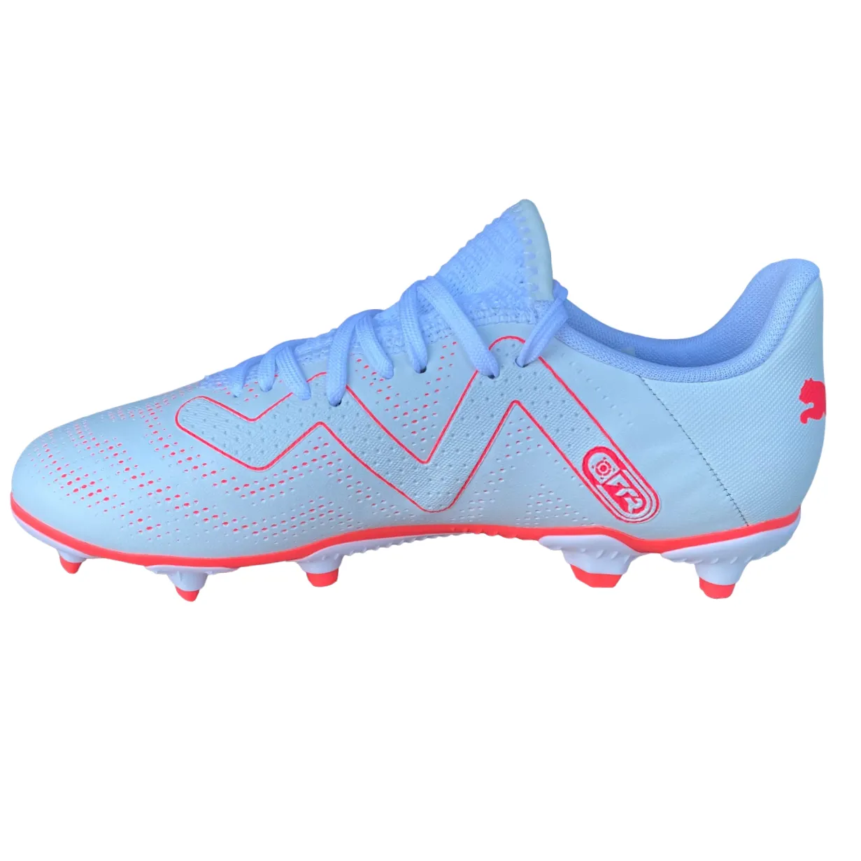 Puma boys' football boot Future Play FG/AG 107388 01 white-orchid