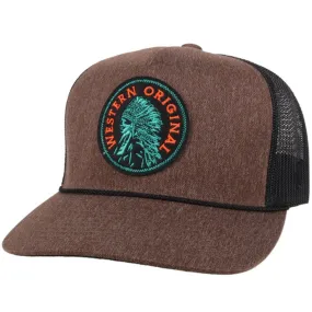 QUANAH HAT, BROWN/BLACK