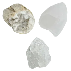 Quartz and Calcite Trio #272