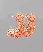 RAFFIA FLORAL HOOPS