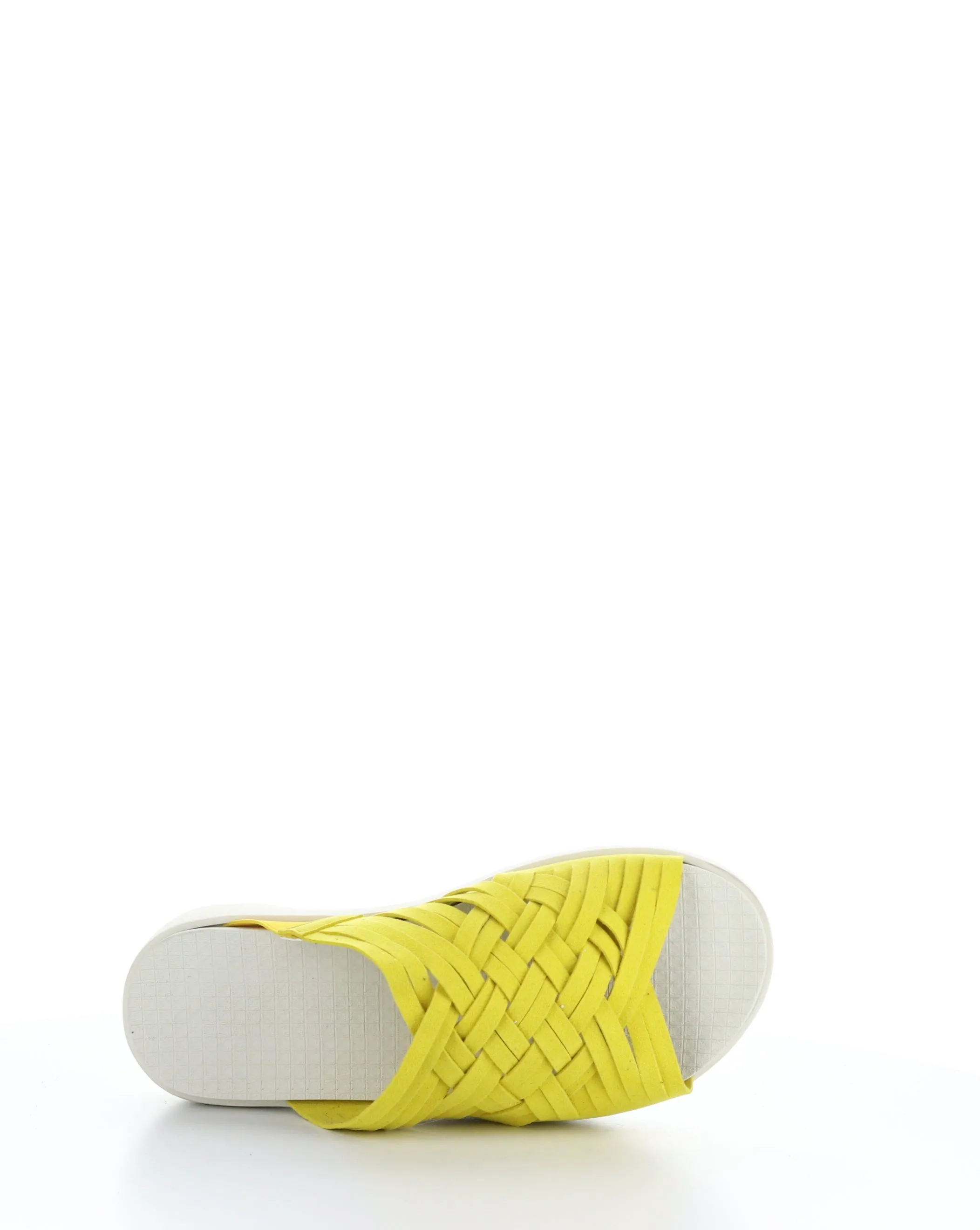 RISED YELLOW Slip-on Sandals