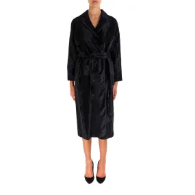 'S Max Mara Cotton-Blend Wrap Coat