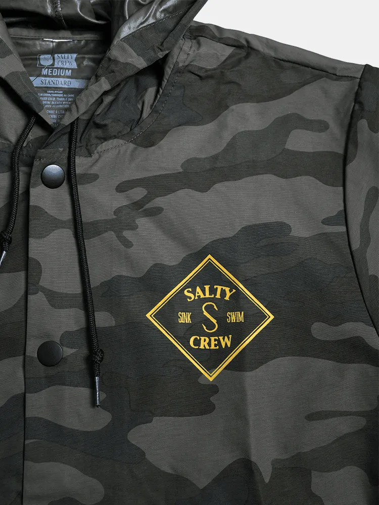 Salty Crew Tippet Snap Jacket - Camo