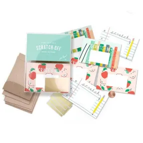 Scratch Off Mini Notes Set ~ Teacher