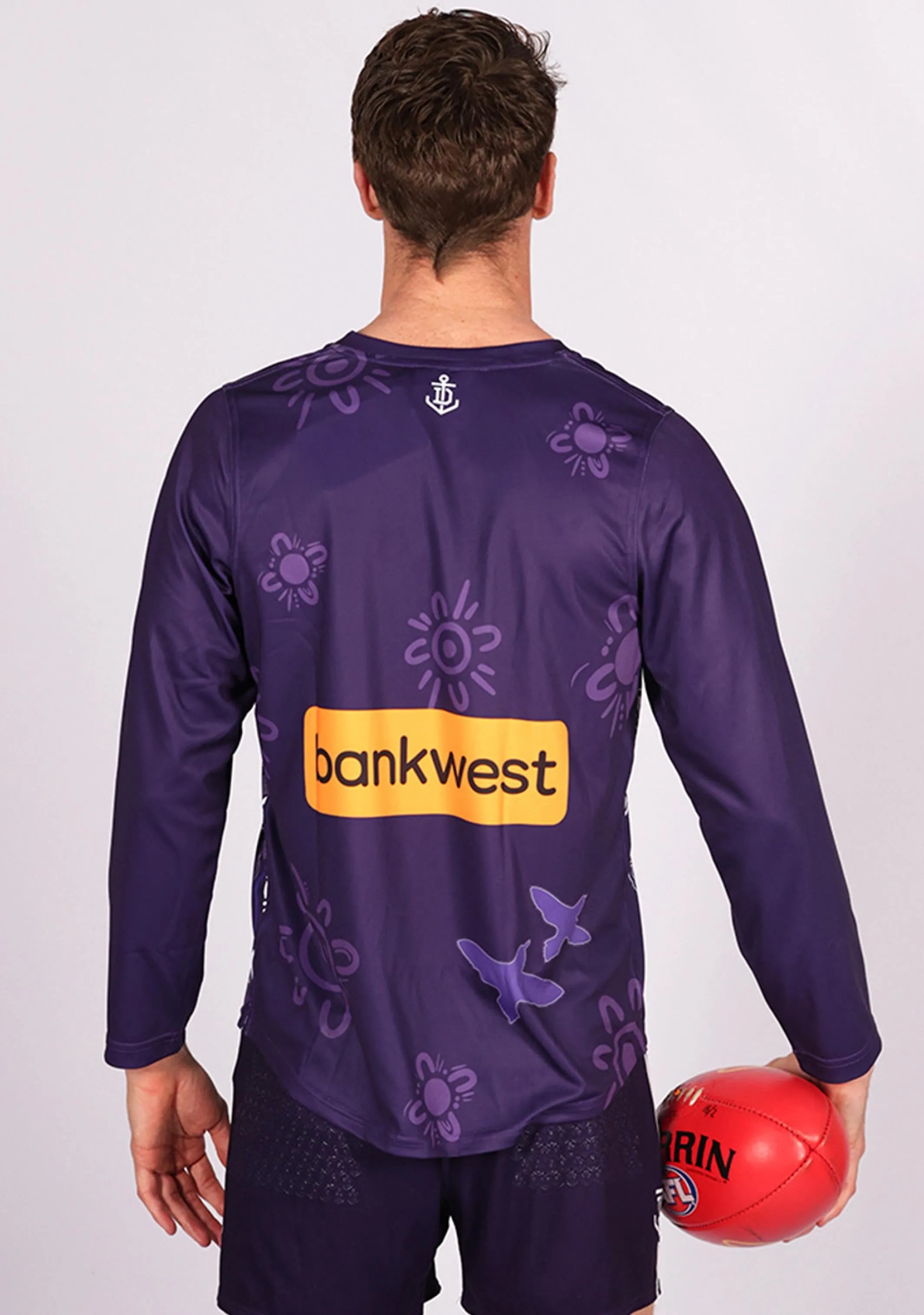 Sekem Fremantle Dockers 2023 Indigenous Home Replica Jumper LS <br> 93F401M04