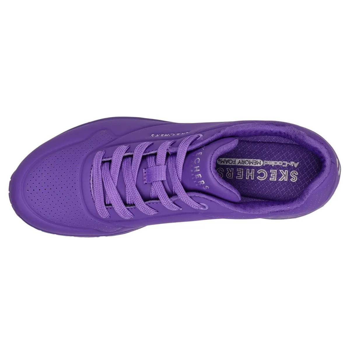 SKECHERS WOMEN'S UNO LACE PURPLE