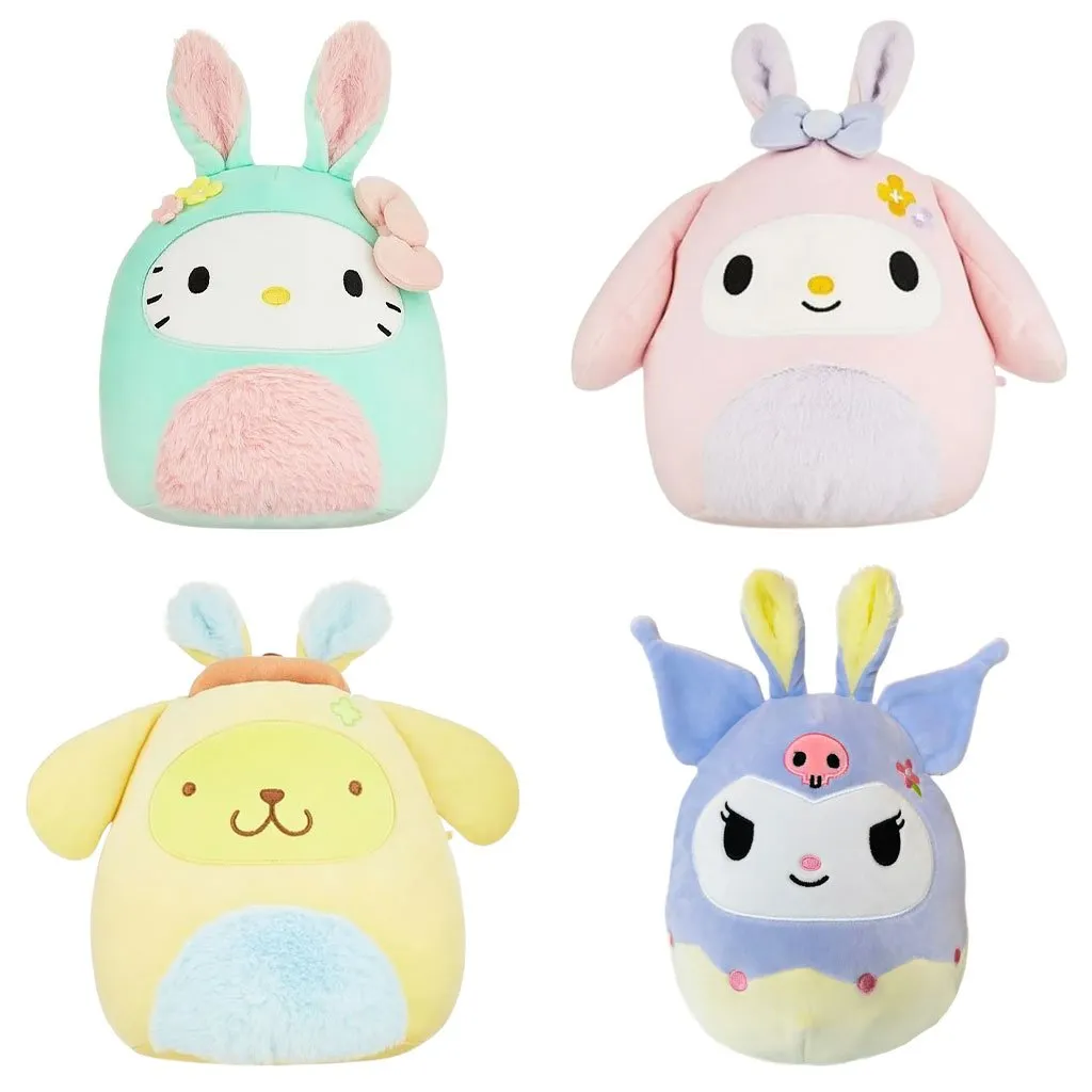 Squishmallows Sanrio Easter 8 My Melody Easter Bunny Plush Toy