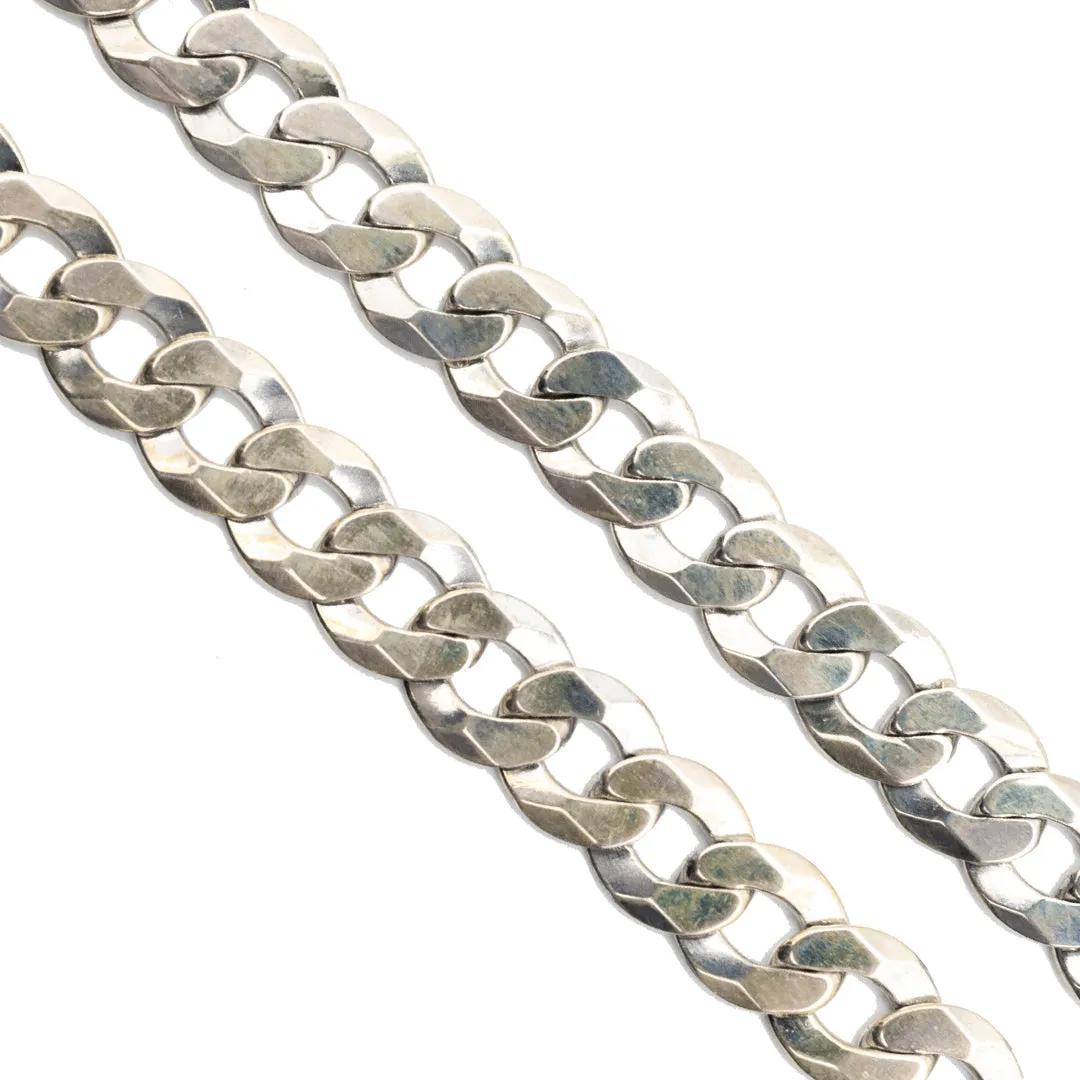 Sterling Silver Ladies Cuban Chain