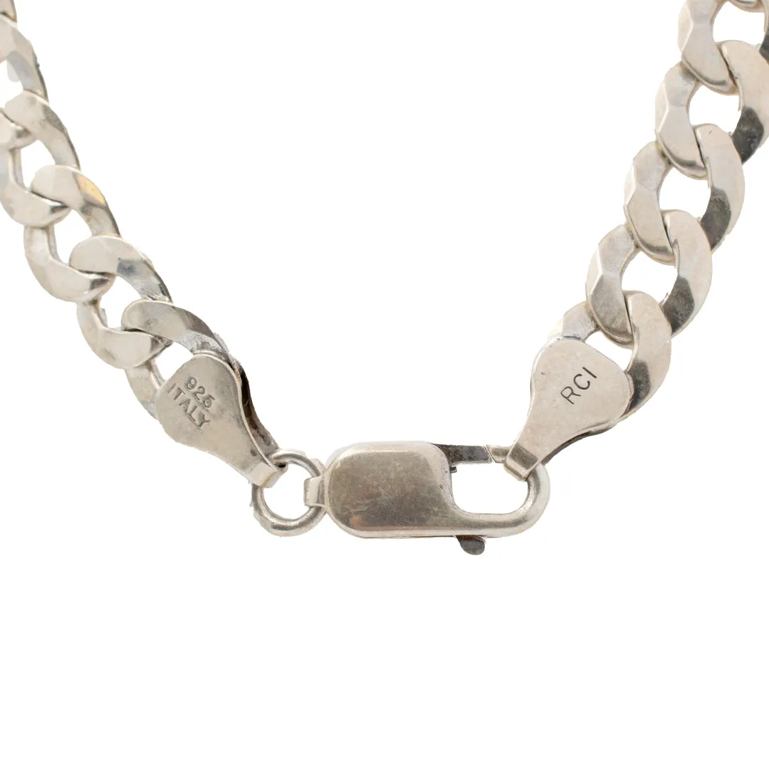 Sterling Silver Ladies Cuban Chain