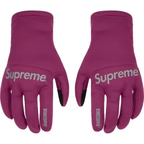 Supreme WINDSTOPPER Gloves (Purple)