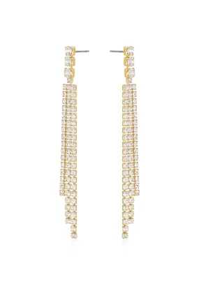 The Moment Crystal Dangle Earrings