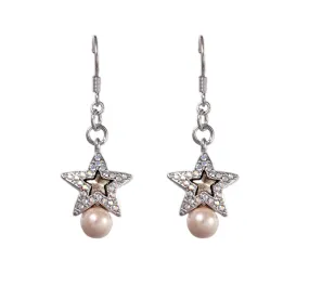 The star pearl earring