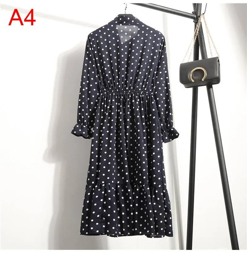 Trendy Polka Dot Dress