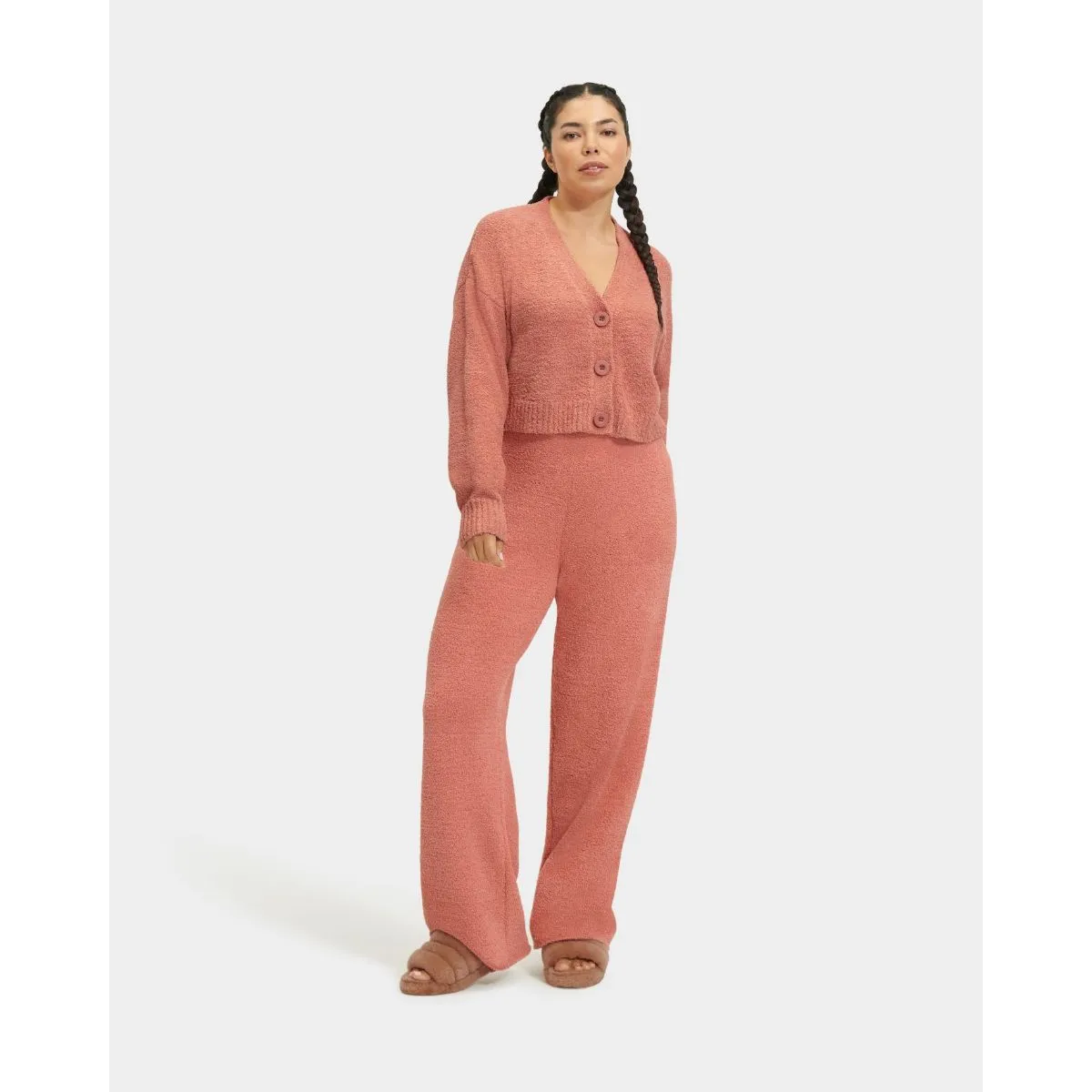 UGG Nyomi Cardigan Desert Coral  