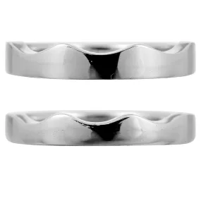 Unique Couple Wedding Ring Set - WM39