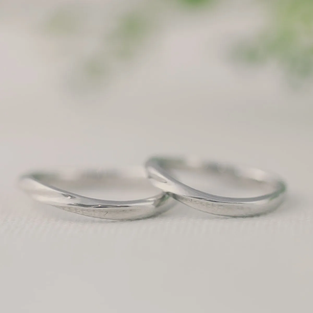 Unique Couple Wedding Ring Set - WM57