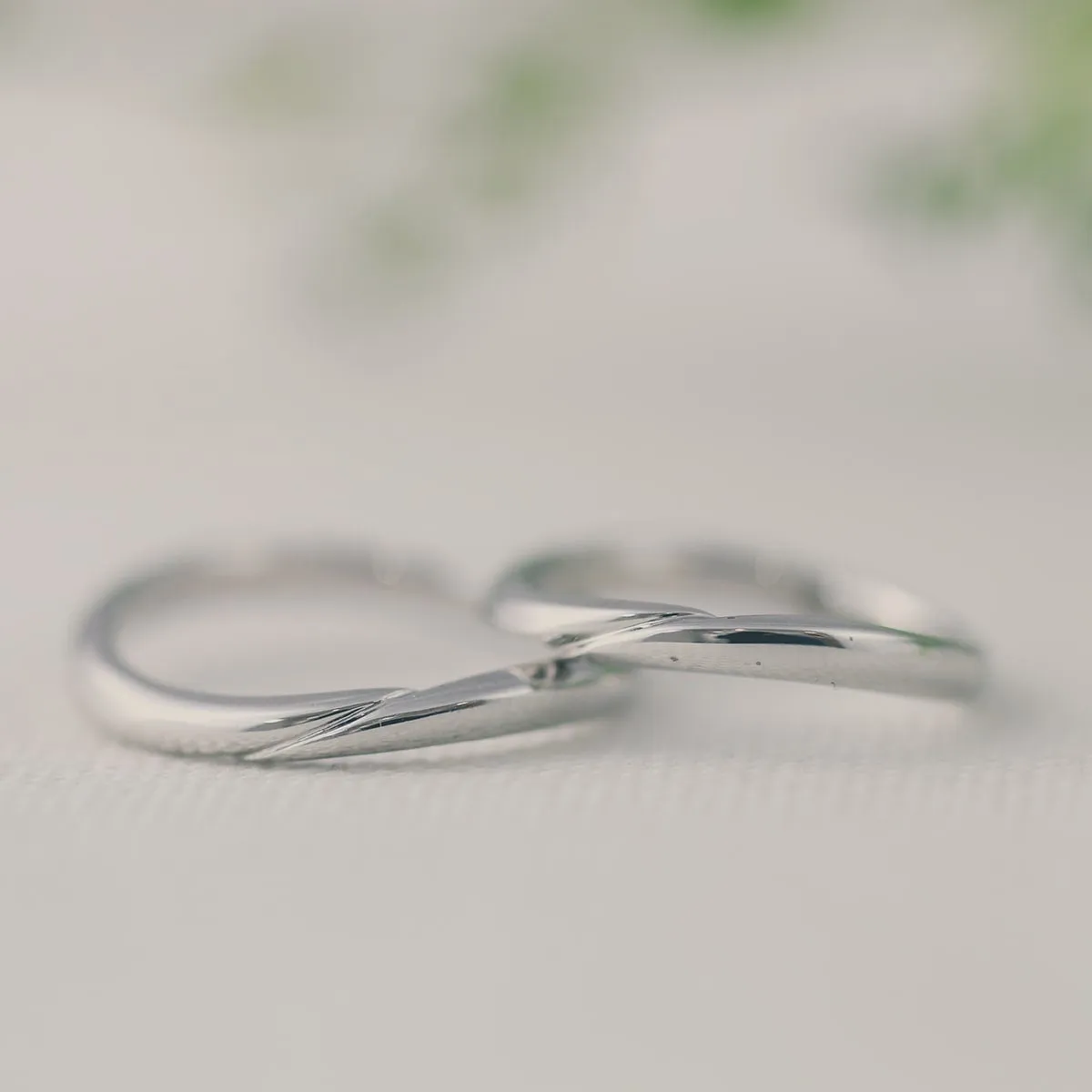 Unique Couple Wedding Ring Set - WM58