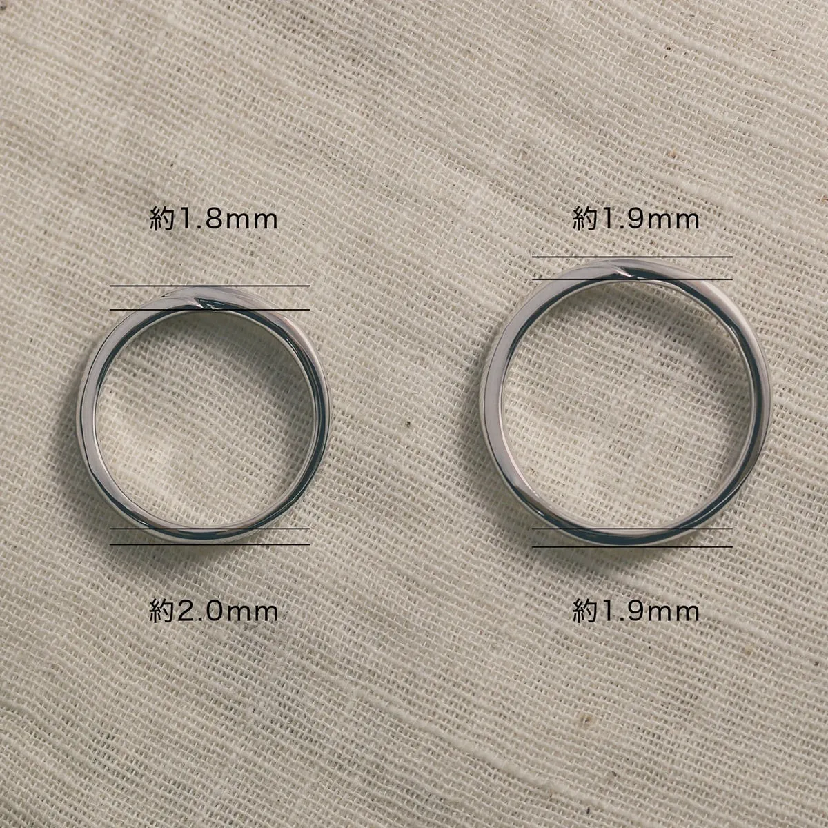 Unique Couple Wedding Ring Set - WM58