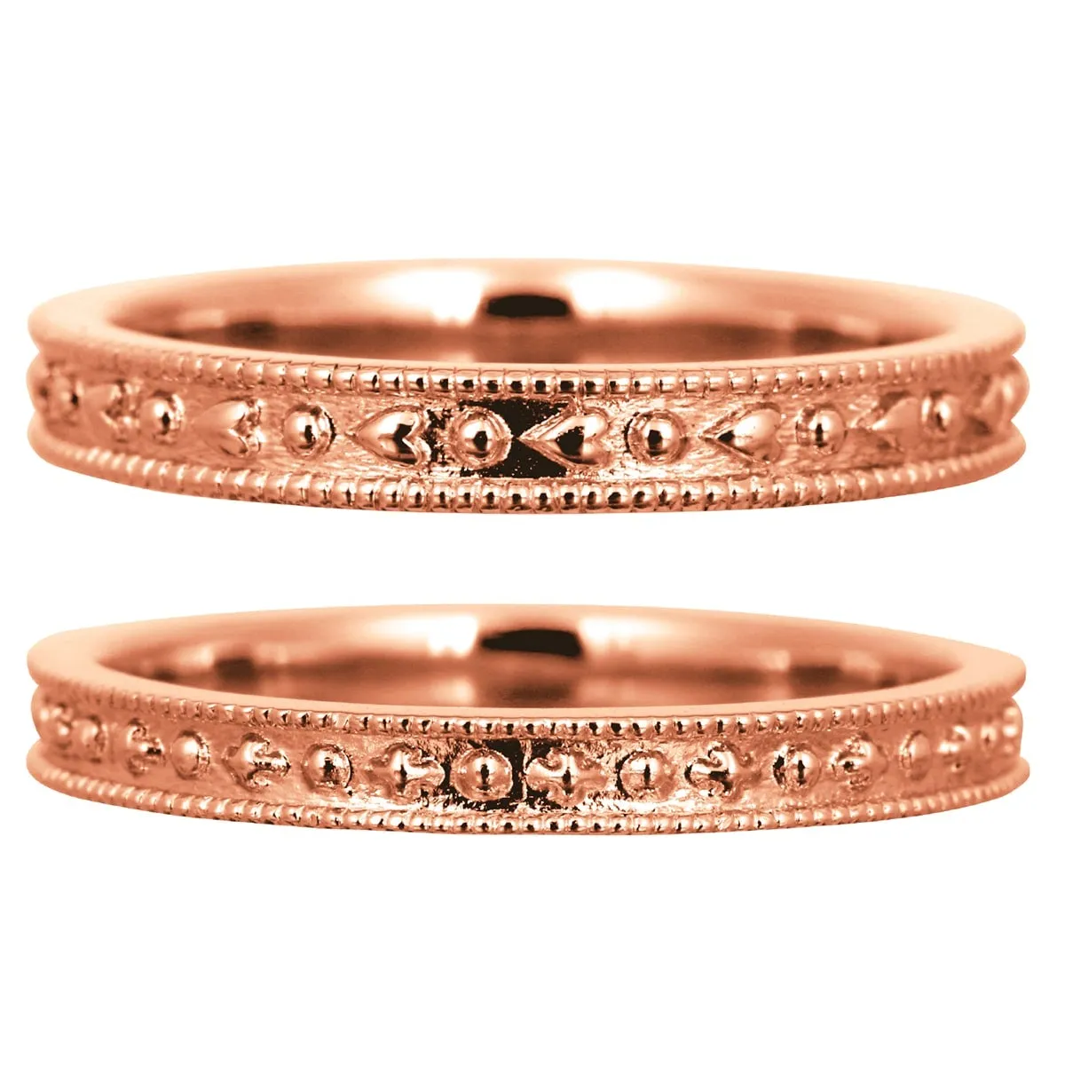 Unique Couple Wedding Ring Set - WM62